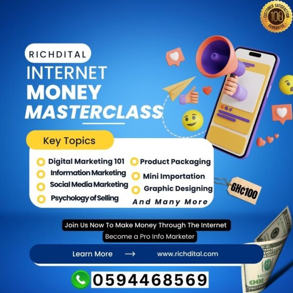 Internet MONEY Masterclass (Make Money Online)