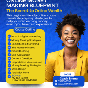 Online Money-Making Blueprint: The Secret to Online Wealth